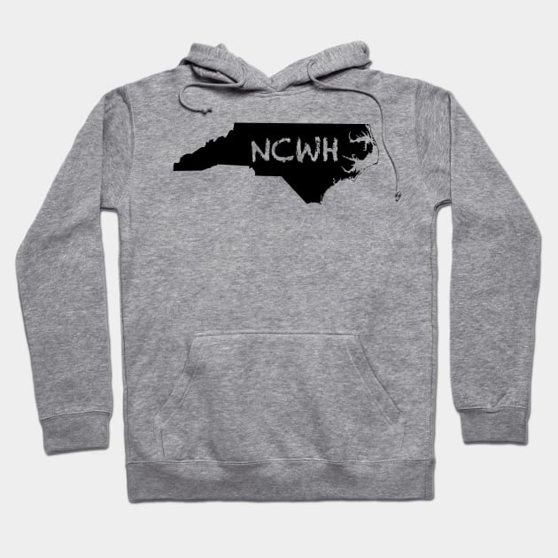 NCWH black logo Hoodie by NCwhiskeyhunters 